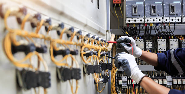 Professional Electrician technician working in Oak Grove, MN